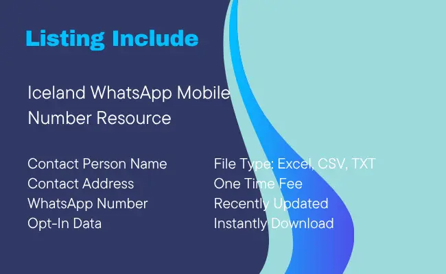 Iceland WhatsApp Mobile Number Resource