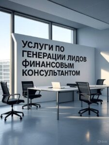 услуги по генерации лидов финансовым консультантом