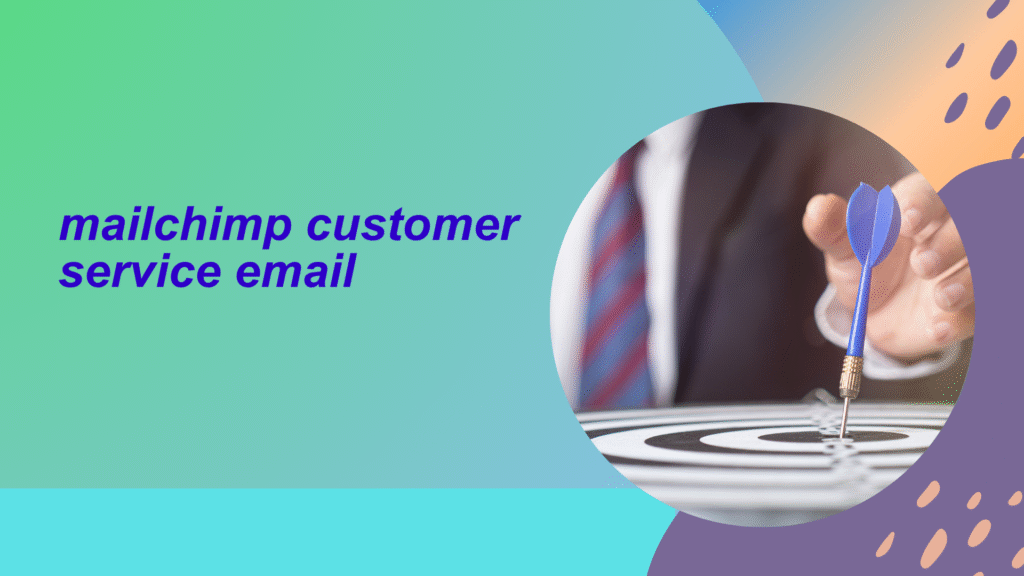 mailchimp customer service email