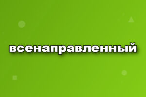 всенаправленный
